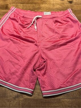 Nike Pink Running Shorts with White Liner
